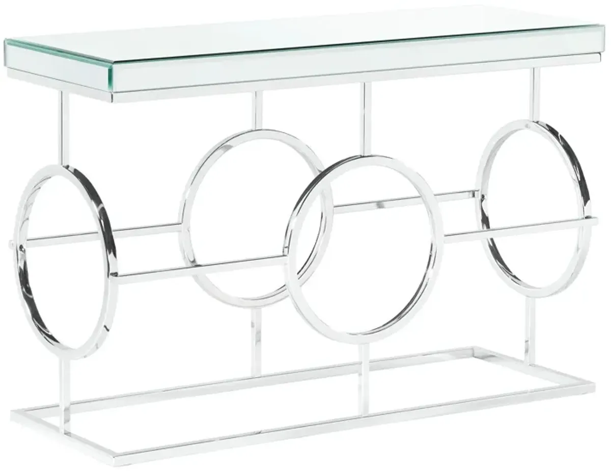 | Pearl Sofa Table | Chrome