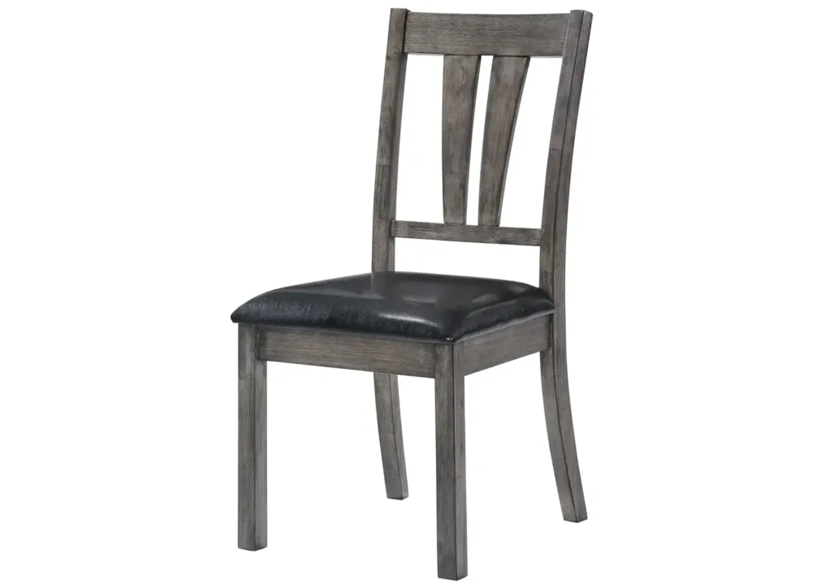 | Nathan Upholstered Side Chair | Gray Oak