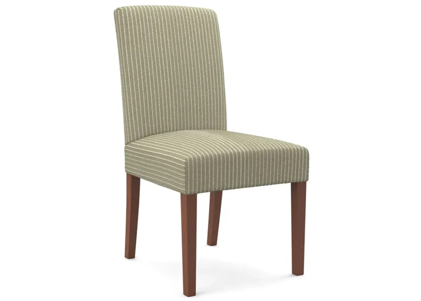 | Myer Upholstered Side Chair | Sage Stripe