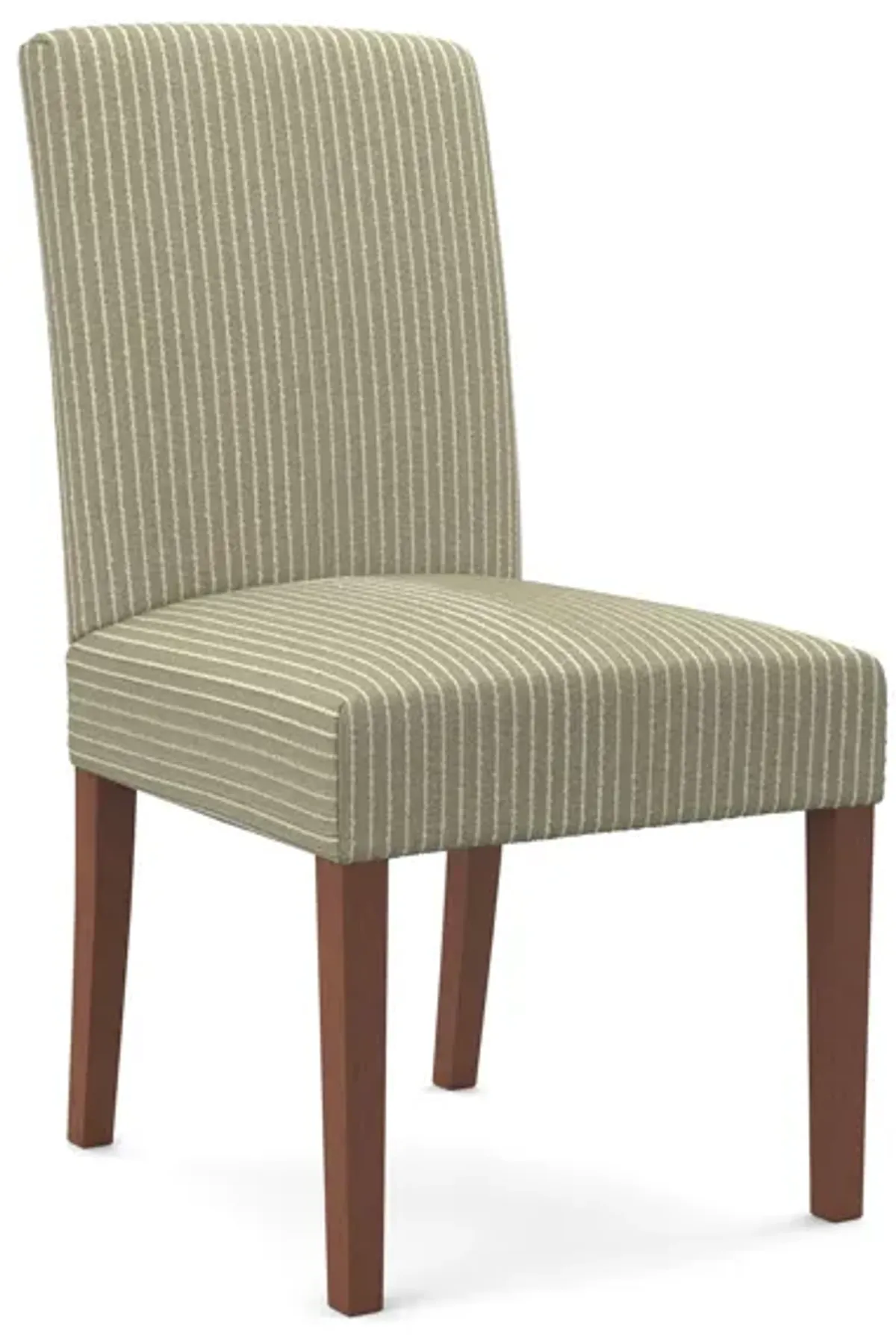 | Myer Upholstered Side Chair | Sage Stripe