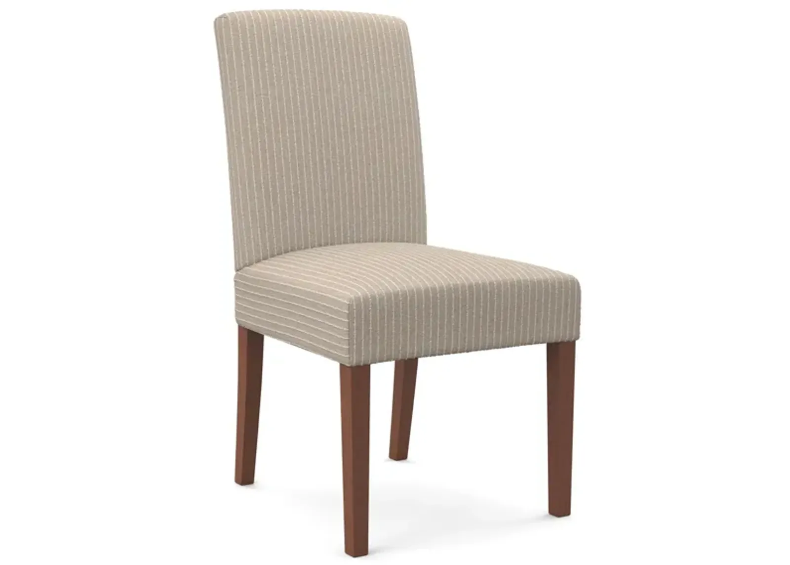 | Myer Upholstered Side Chair | Khaki Linen