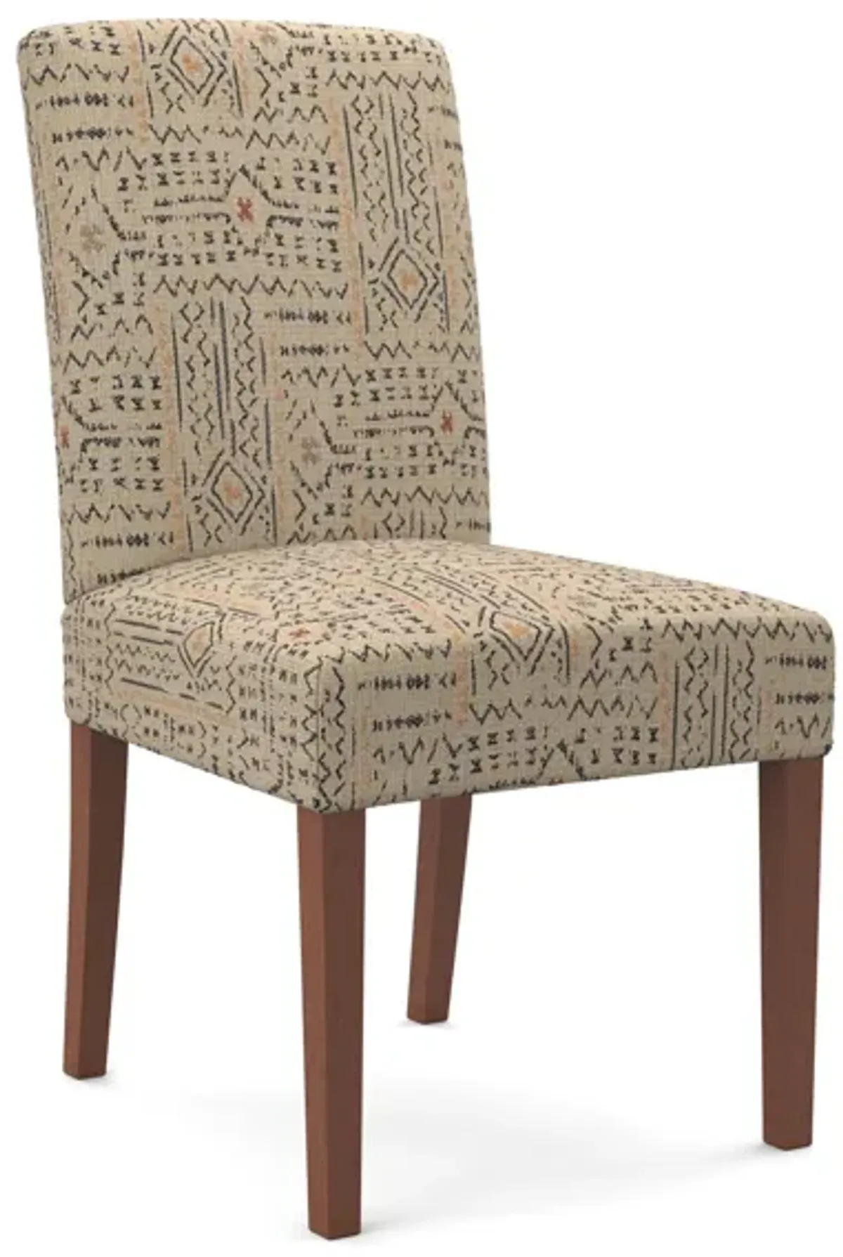 | Myer Upholstered Side Chair | Mudcloth Linen