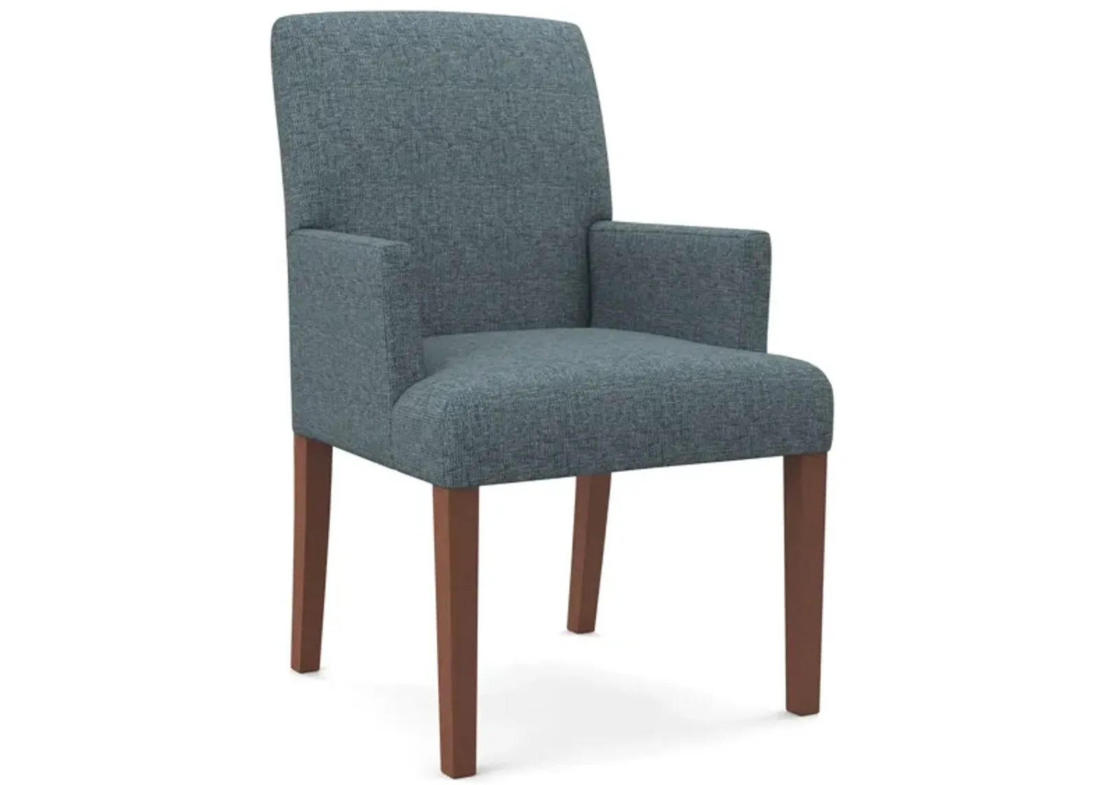 | Denai Upholstered Arm Chair | Denim Blue