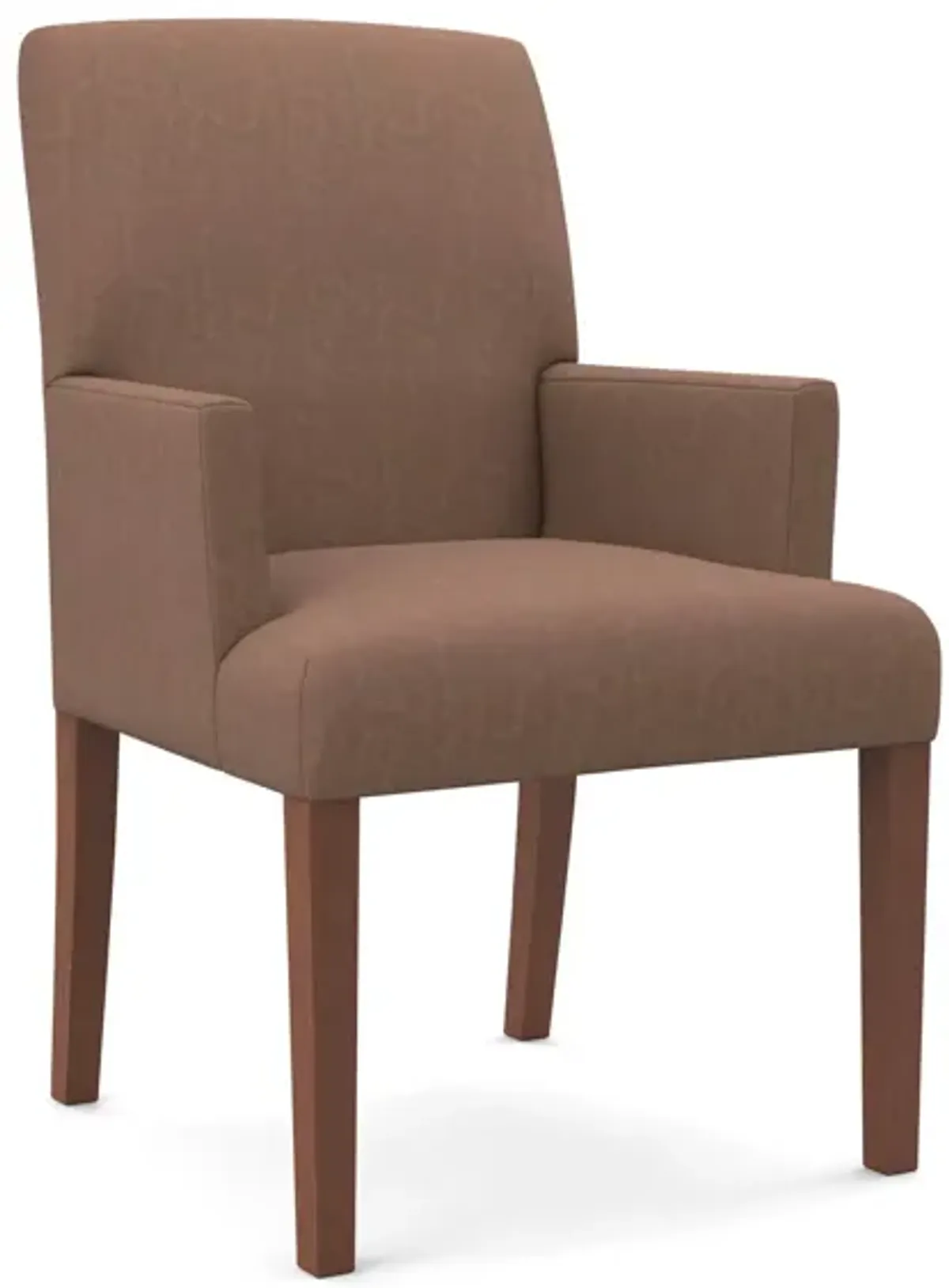 | Denai Upholstered Arm Chair | Light Brown