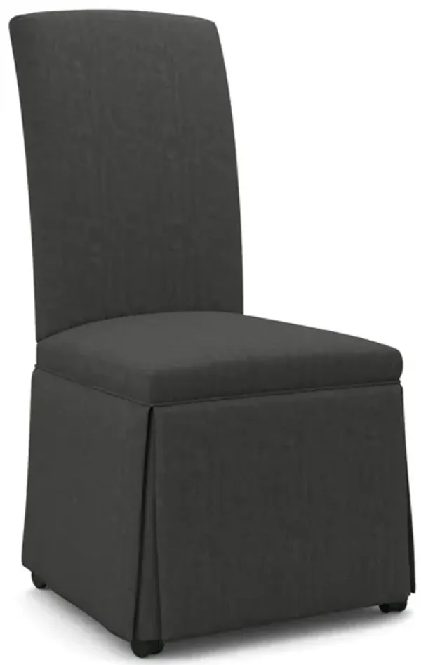 Best Home Furnishings Hazel Skirted Caster Side Chair