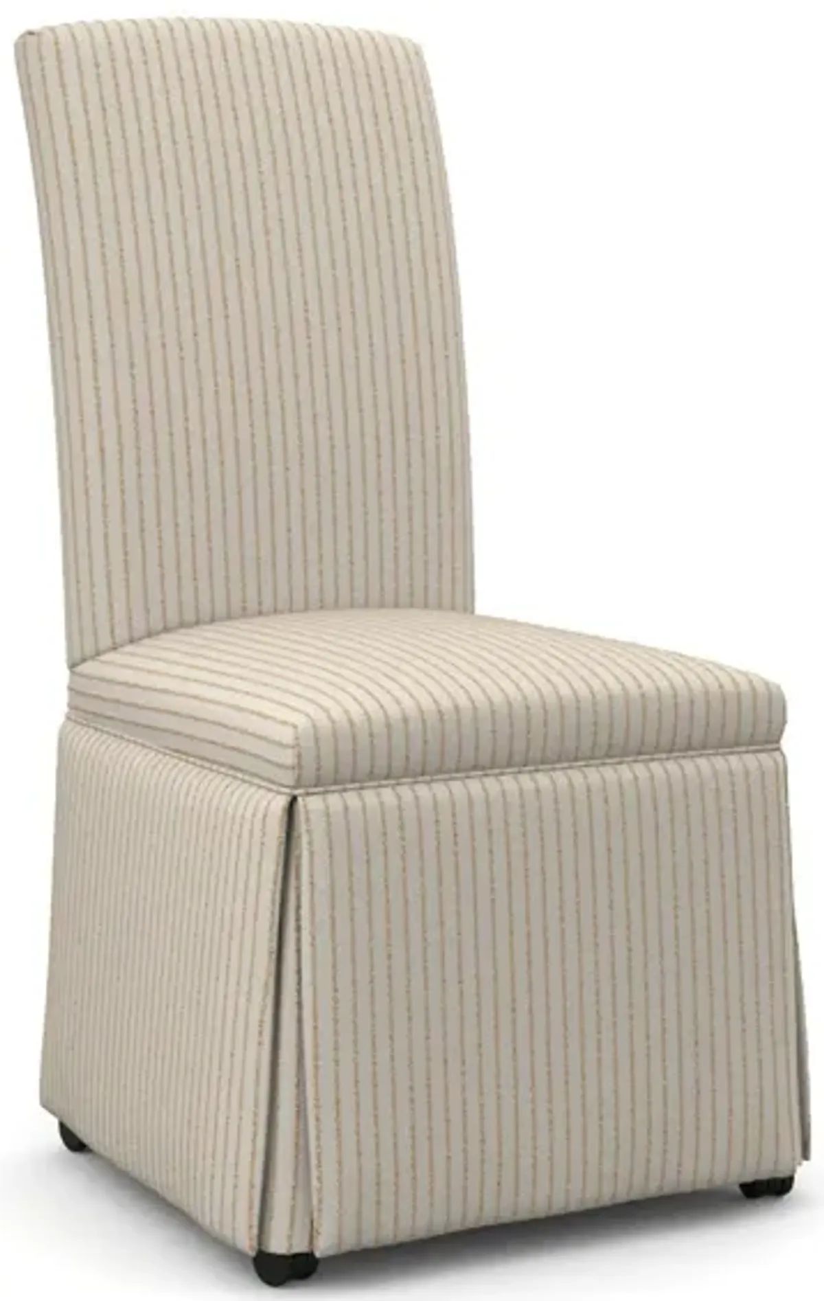 Hazel Skirted Caster Side Chair