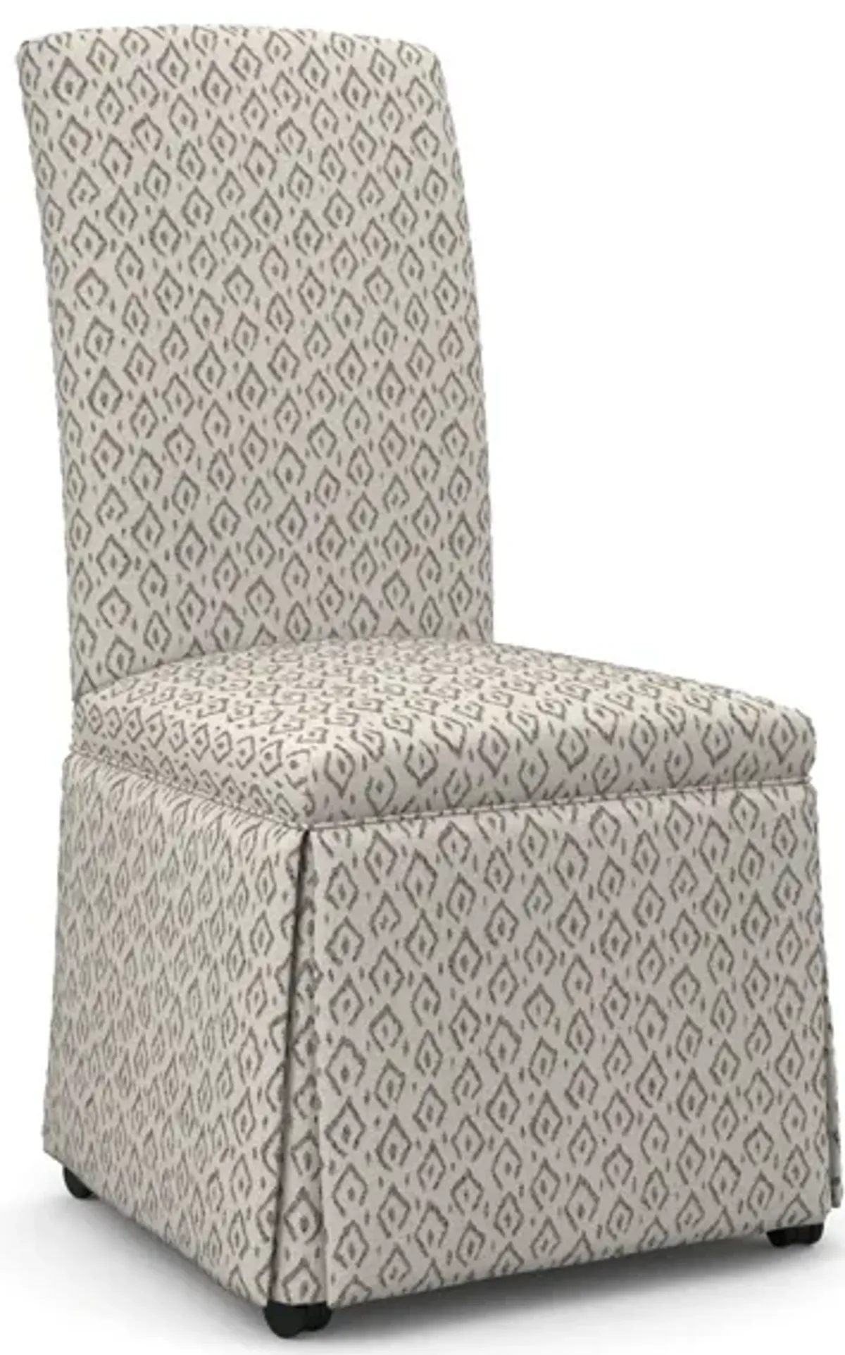 Hazel Skirted Caster Side Chair