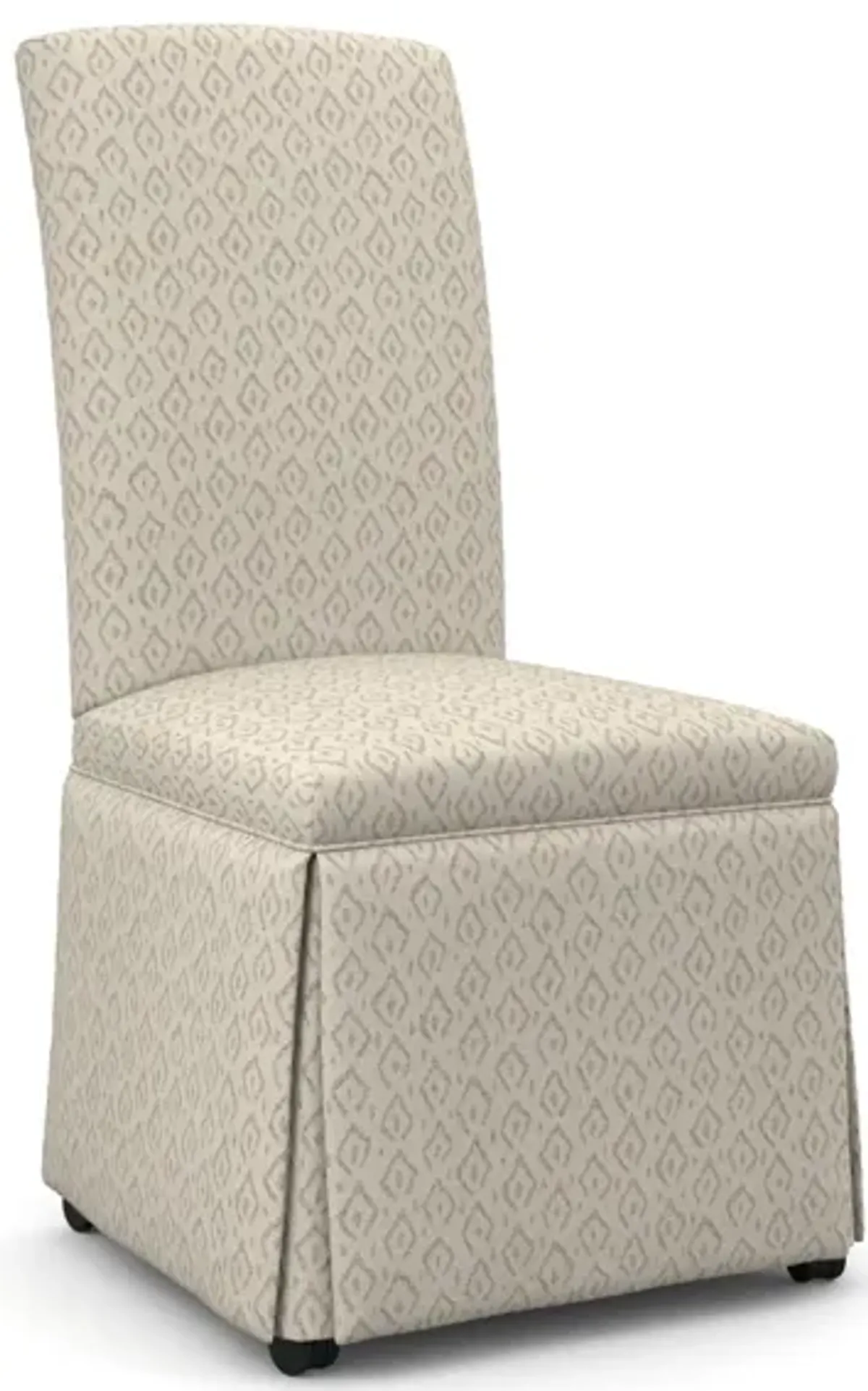 | Hazel Skirted Caster Side Chair | Sand