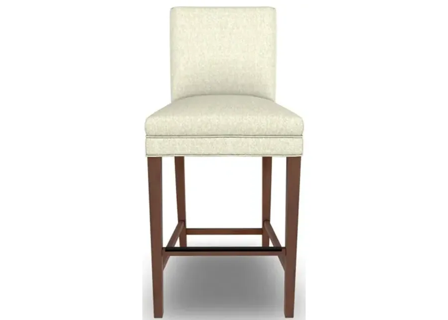 Best Home Furnishings | Odellum Counter Stool | Ecru Boucle