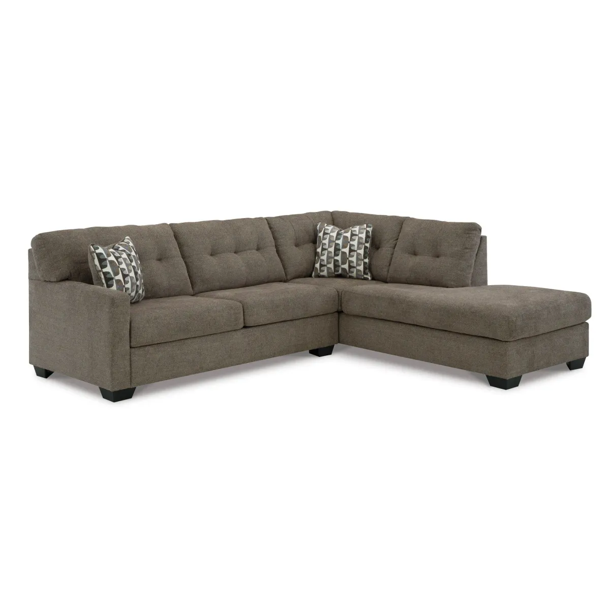 Ashley Furniture Mahoney Right Chaise Sleeper Sectional