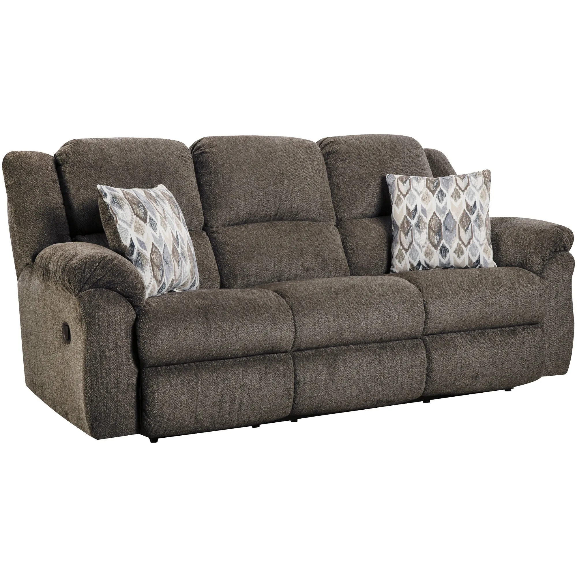 HomeStretch Furniture | Newport Reclining Sofa | Fawn