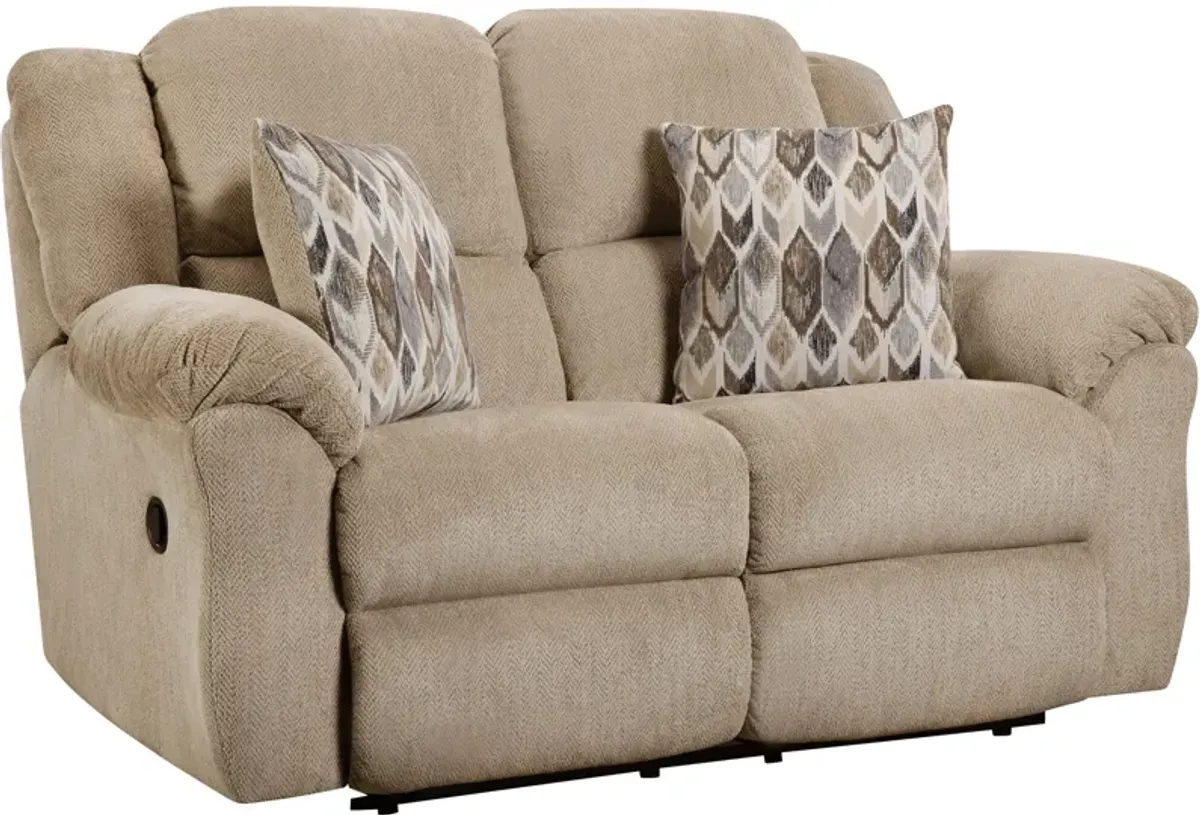 | Newport Reclining Loveseat | Fawn