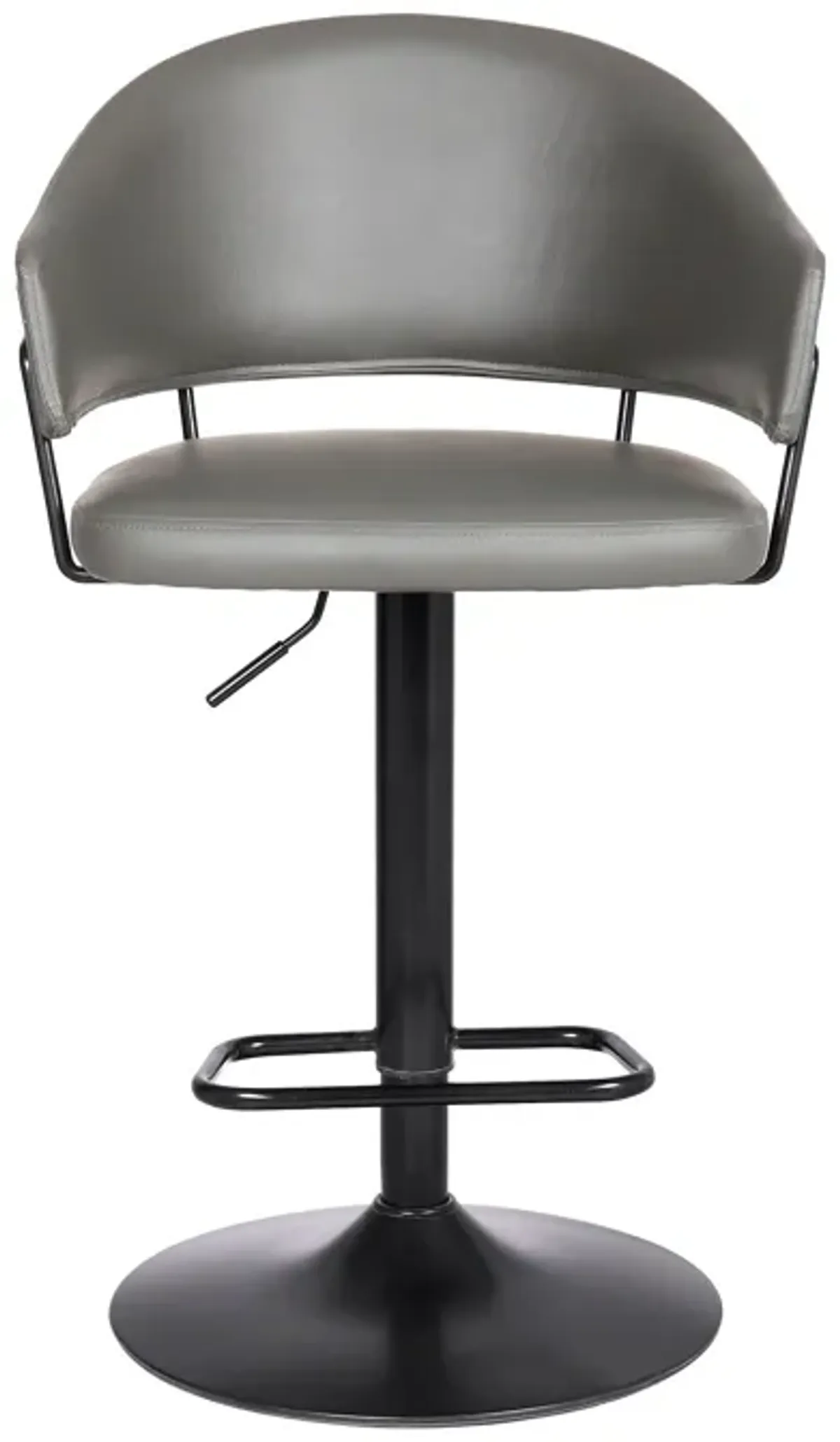 | Brody Adjustable Height Swivel Bar Stool | Gray