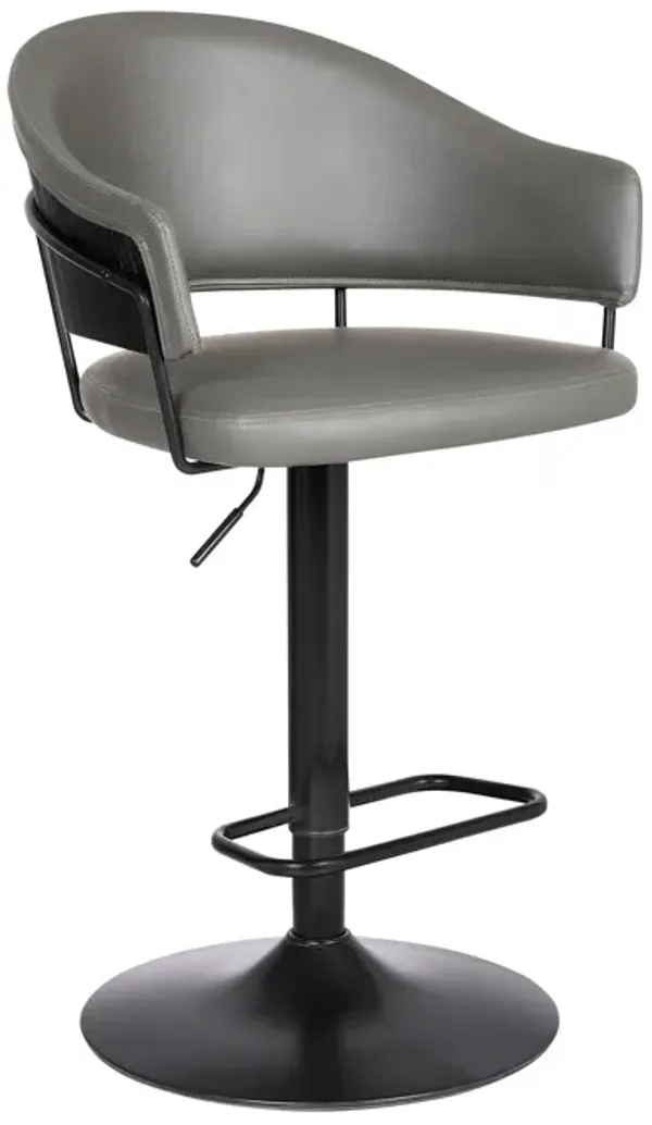Armen Living Brody Adjustable Height Swivel Bar Stool