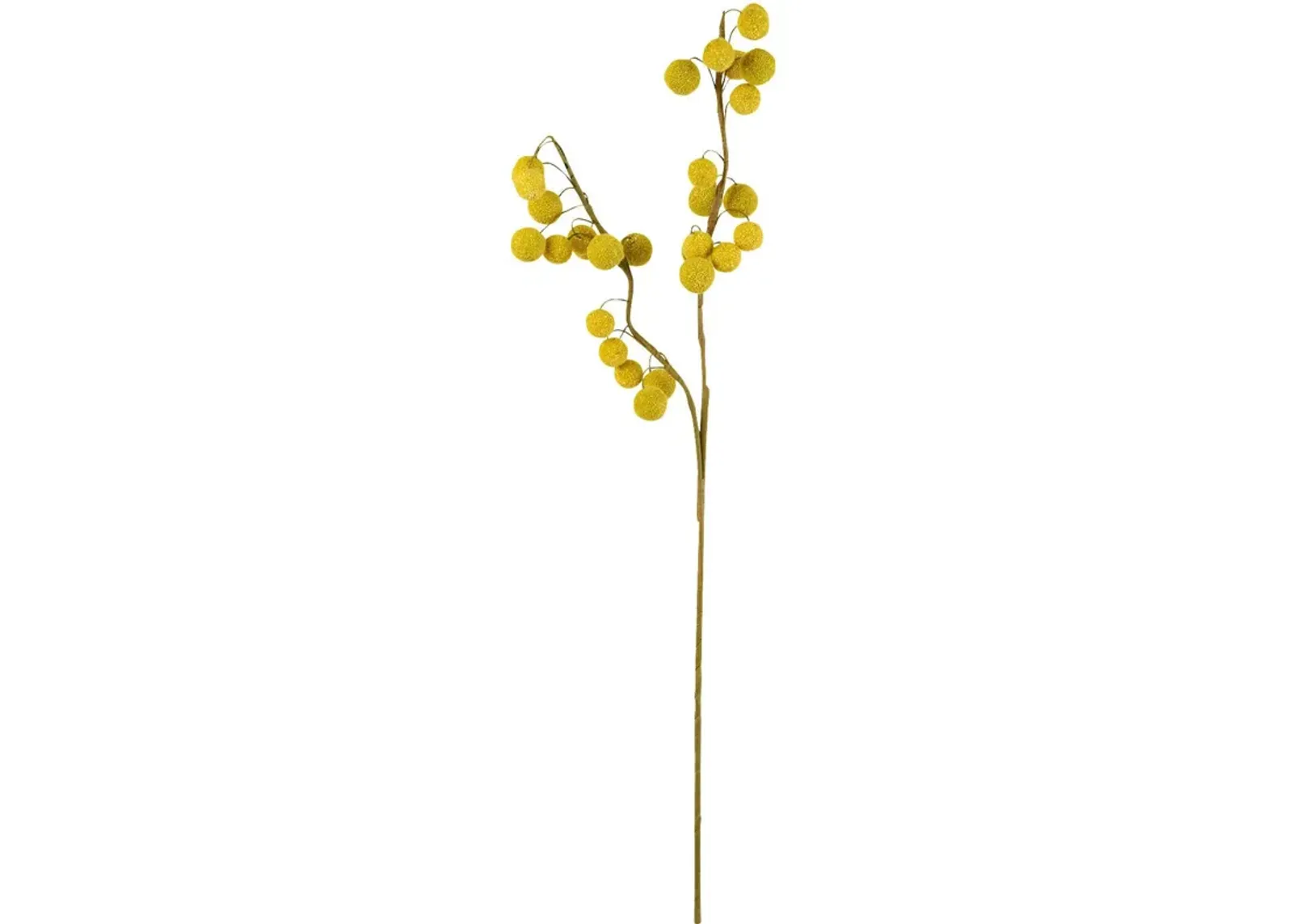 | Botanical Stem Greenery | Yellow