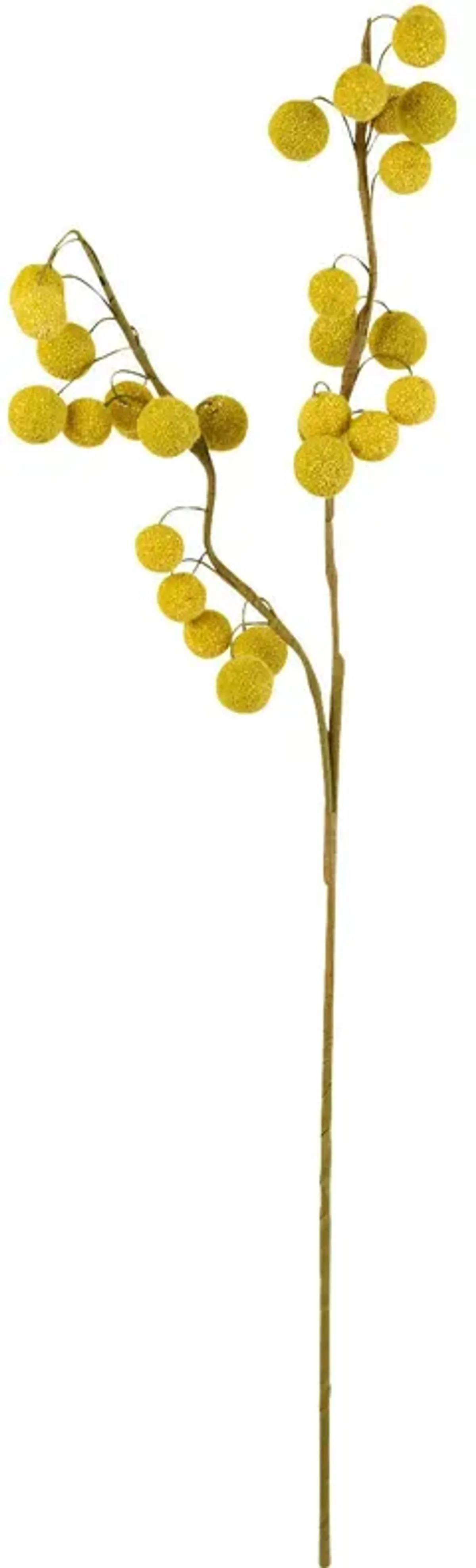 | Botanical Stem Greenery | Yellow