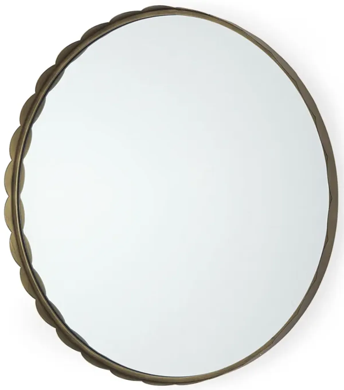 Mercana Furniture & Decor Adelaide Scallop Edge Mirror