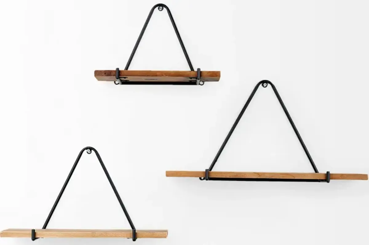 Khufu Set of 3 Hanging Shelves