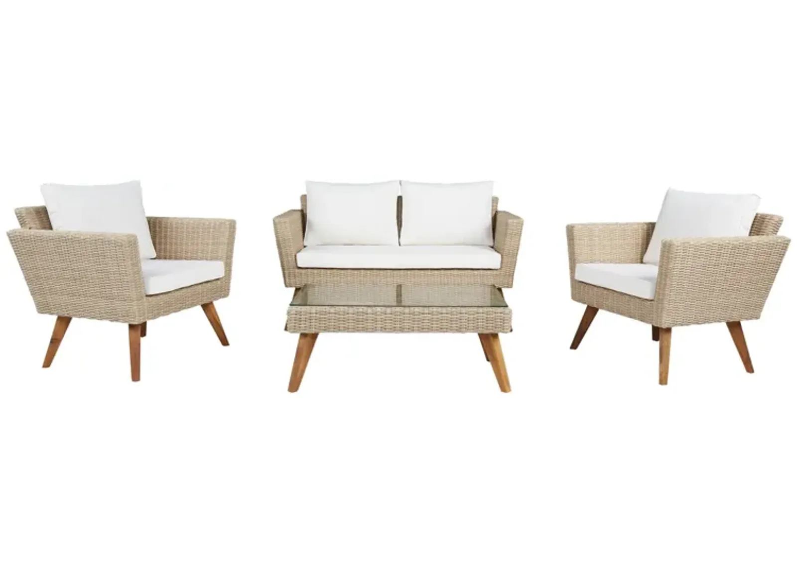 | Malibu 4 Piece Patio Set | Sand