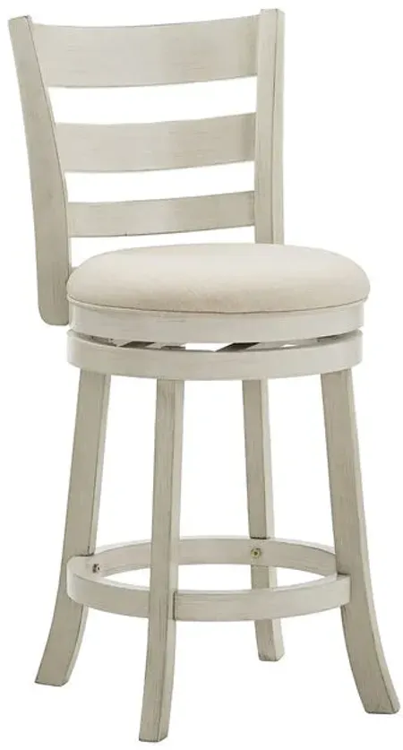 Vail White Counter Stool
