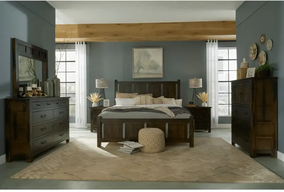 Woodbury Panel Bed