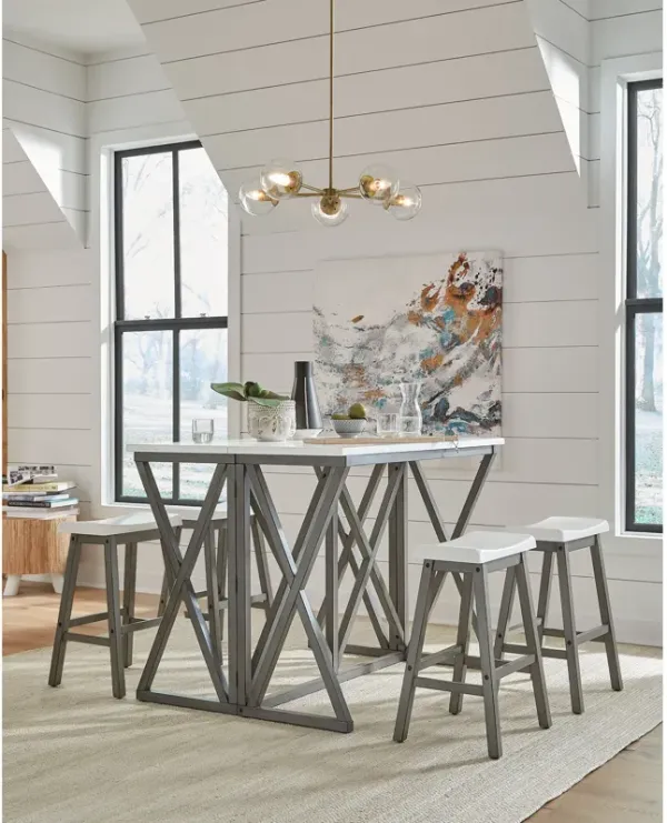 Gateway Street 5 Piece Counter Dining Set