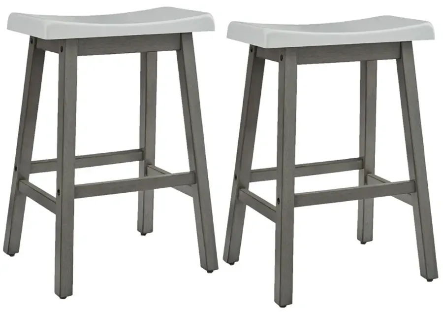 Progressive Furniture | Gateway Street Counter Stool | Gray