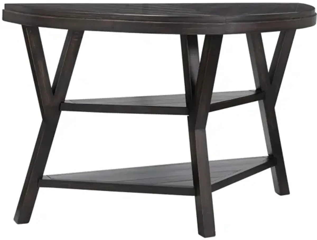 | Market Street West Sofa Table | Black Pepper