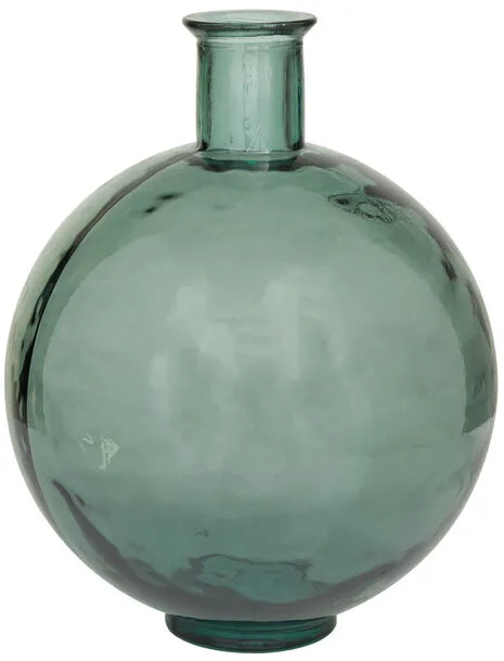 Elle Dark Green Medium Vase