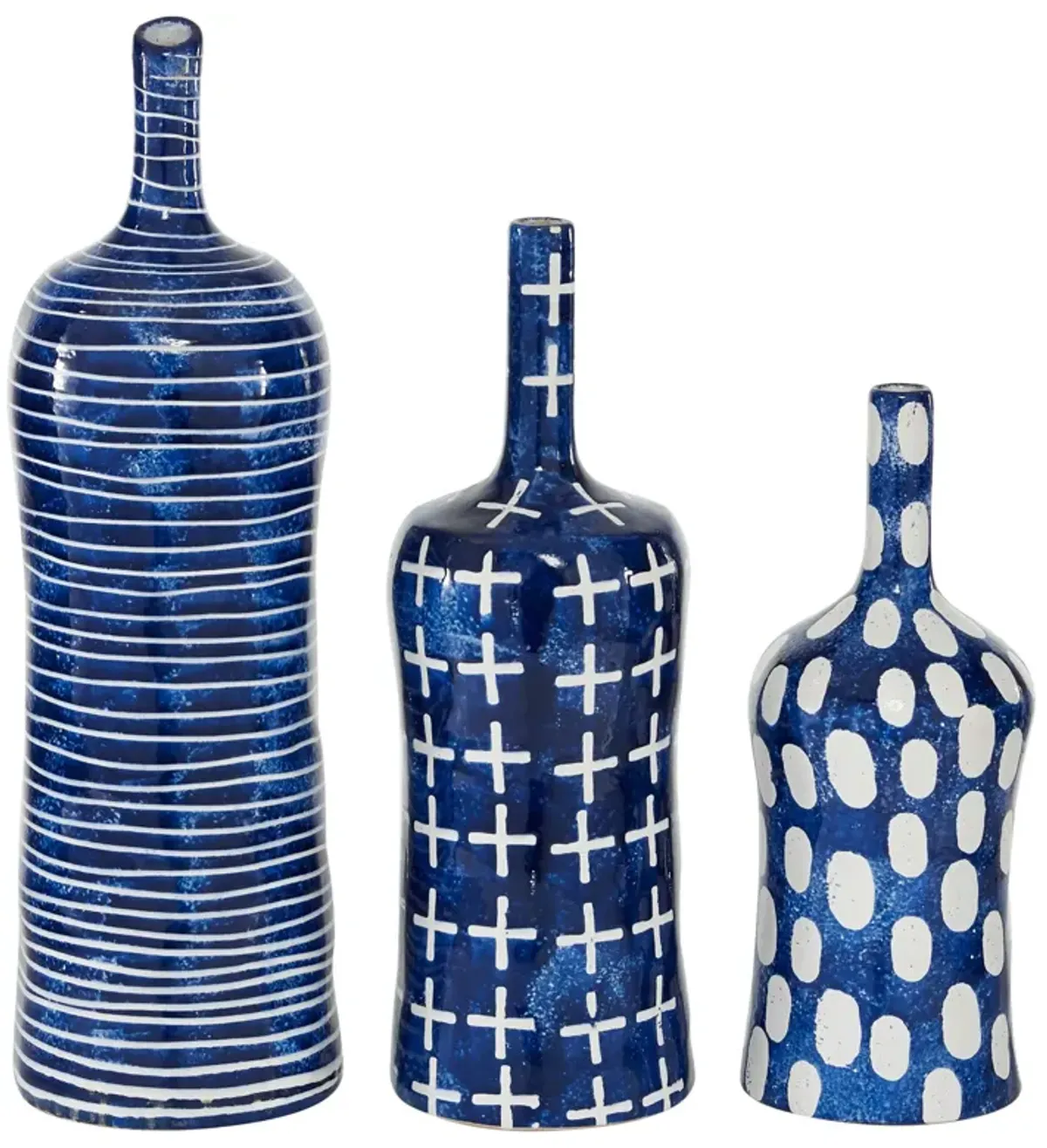 Patt Set of 3 Vases