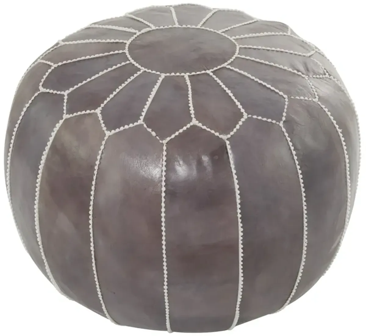 | Moroccan Pouf | Gray