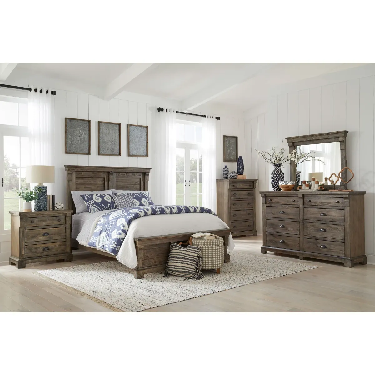 Baldwin Panel Bed