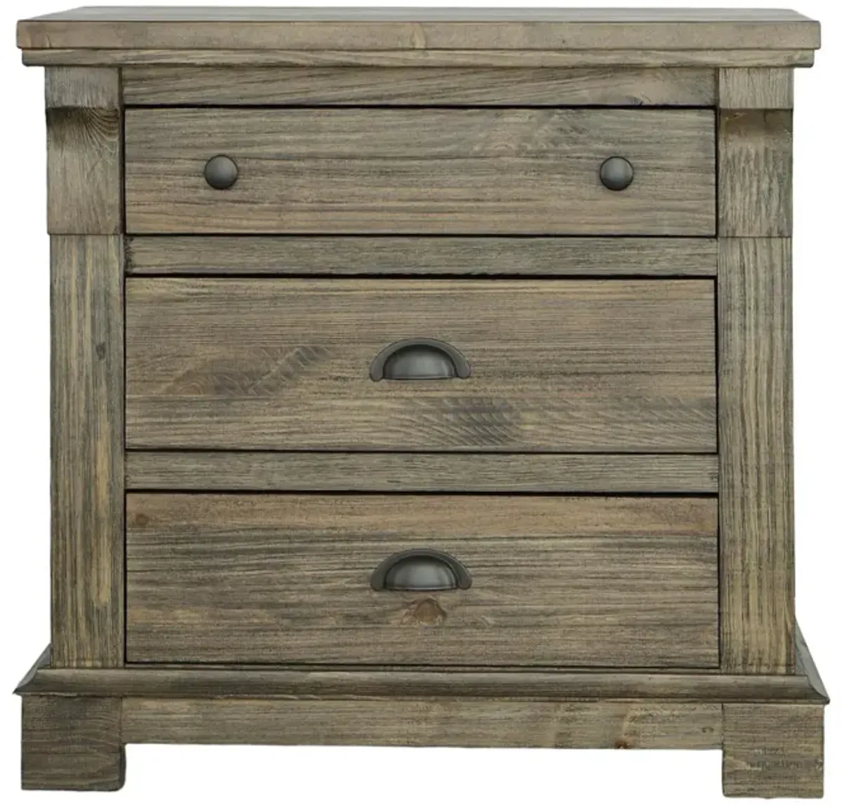 | Baldwin Nightstand | Weathered Gray