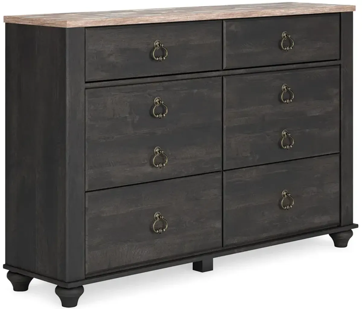 Ashley Furniture | Nanforth Dresser | Graphite