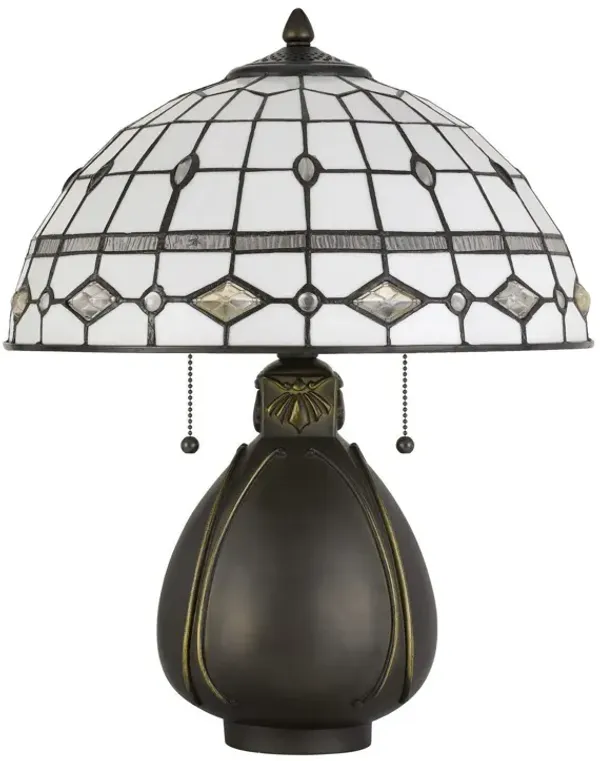 Cal Lighting Tiffany Contemporary Table Lamp