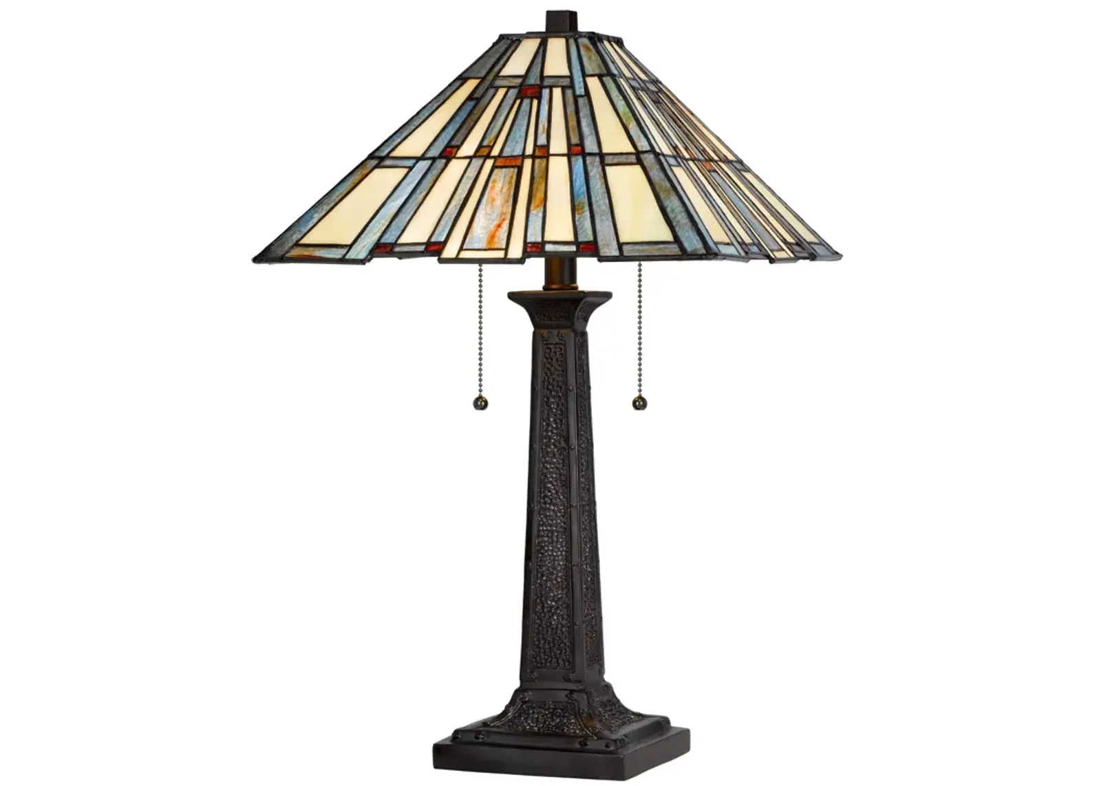 | Tiffany Dark Bronze Table Lamp