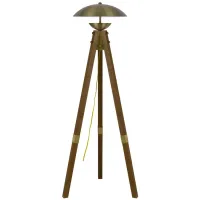 Lakeland Antique Brass Floor Lamp
