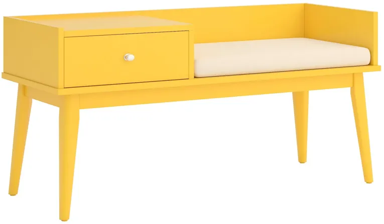 Home Elegance | Charlotte Bench | Yellow