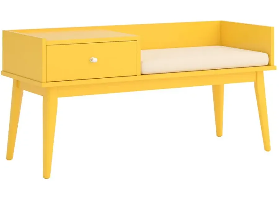 Charlotte Yellow Bench