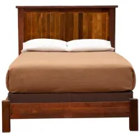 Barnwood Rustic Brown Full Bed