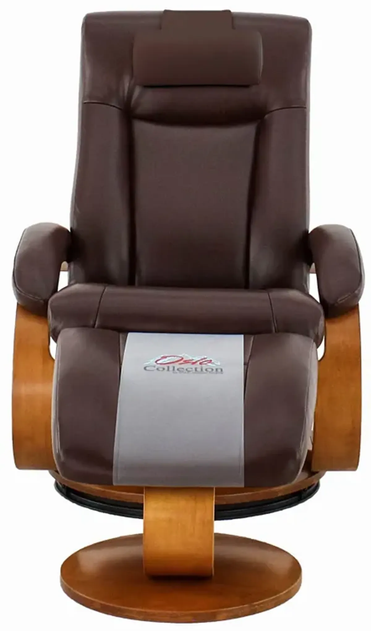 Hamilton Recliner And Ottoman With Pillow