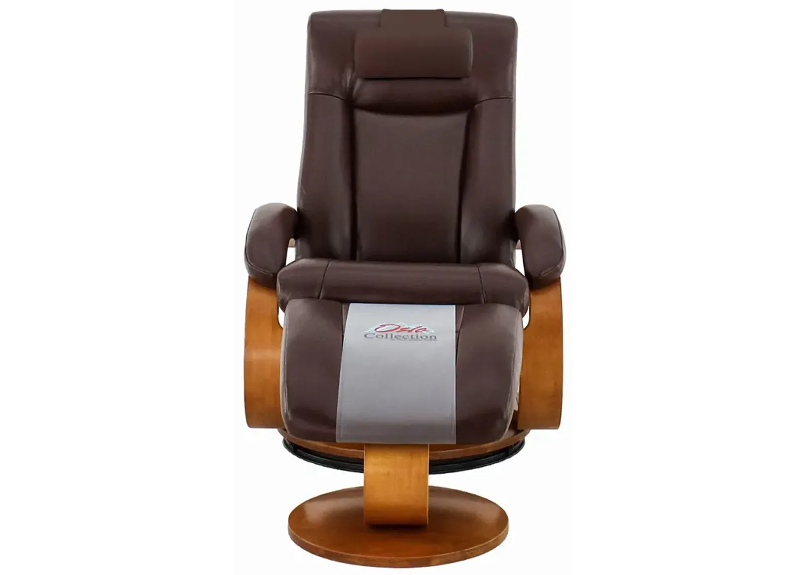 Hamilton Recliner And Ottoman With Pillow