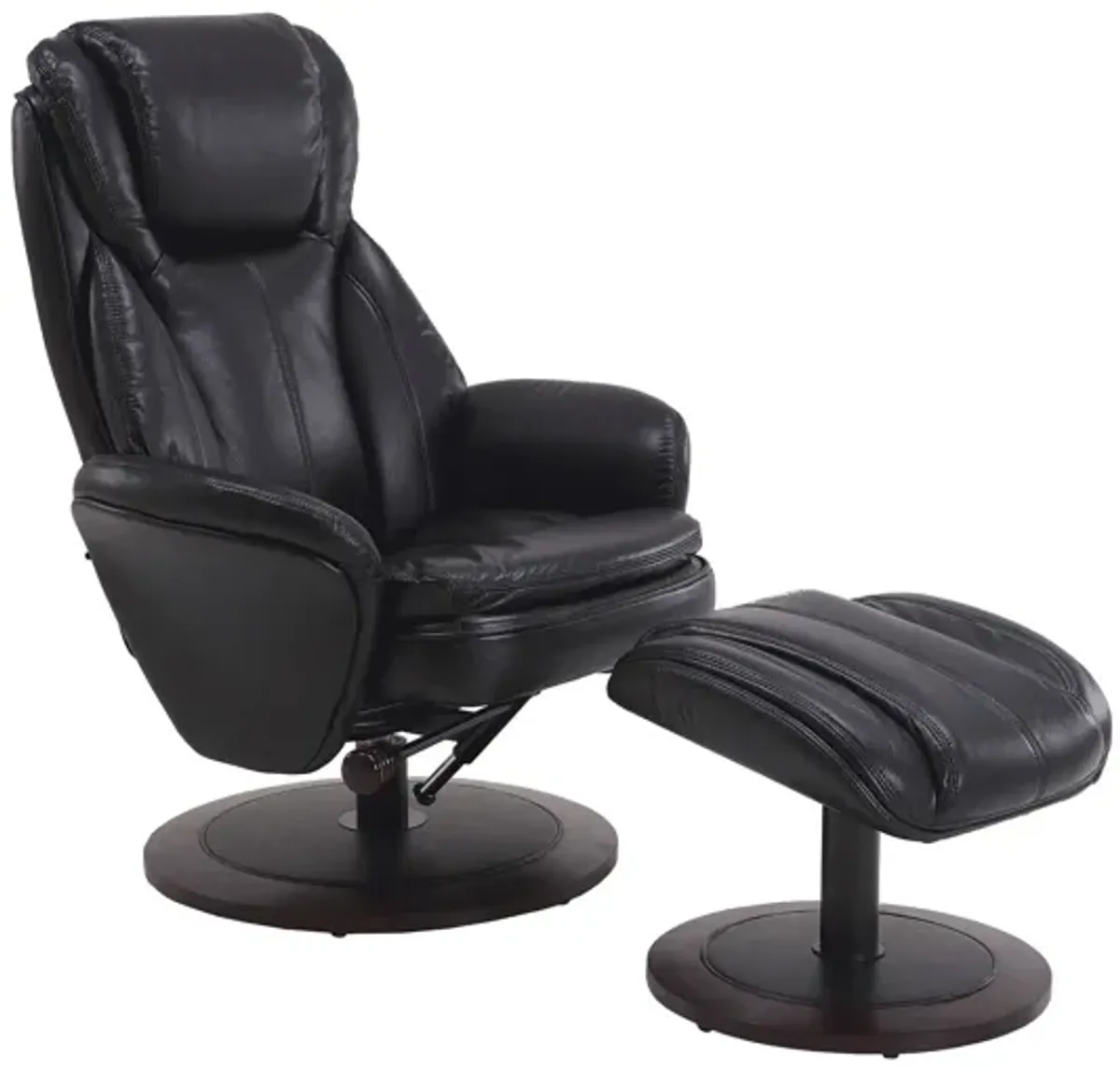 | Nova Recliner And Ottoman | Black