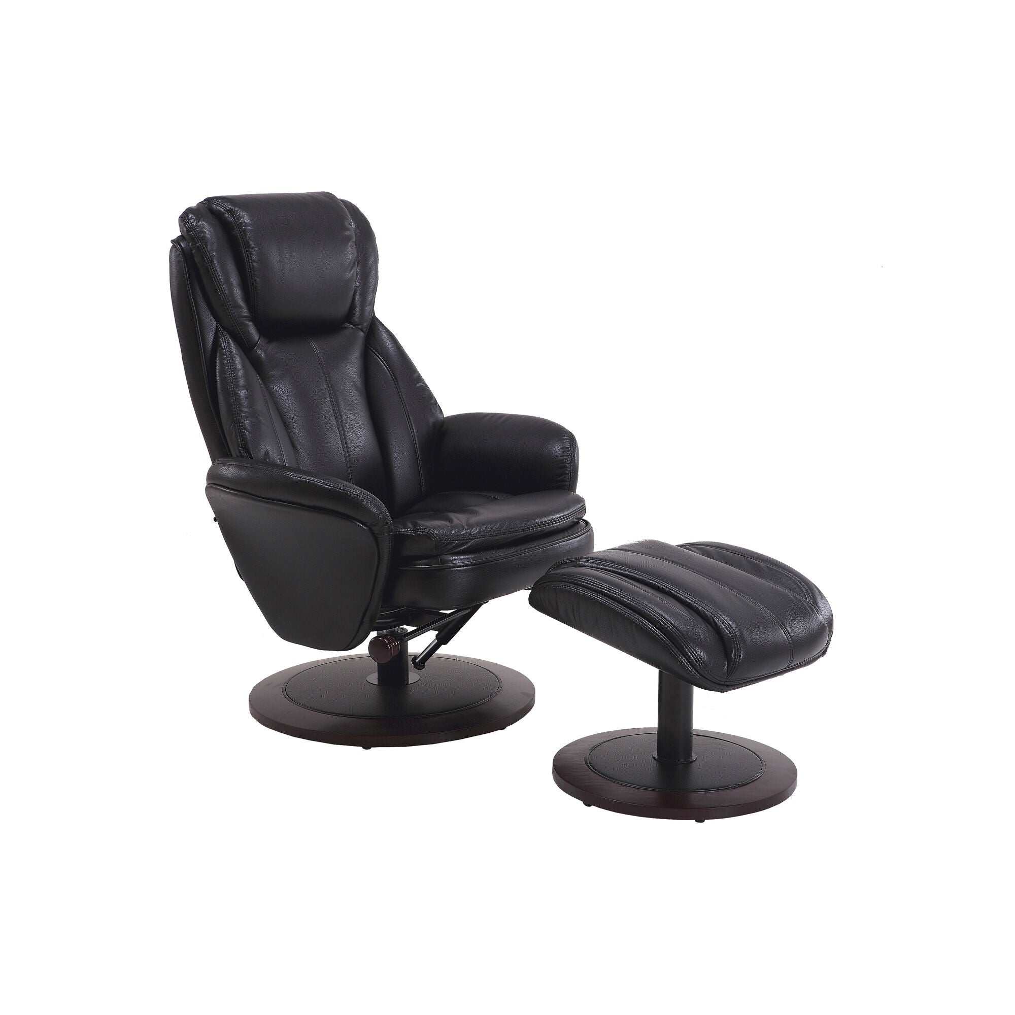 Progressive Furniture | Nova Recliner And Ottoman | Cobblestone