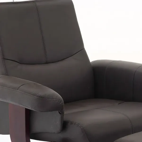 Regina Recliner And Ottoman