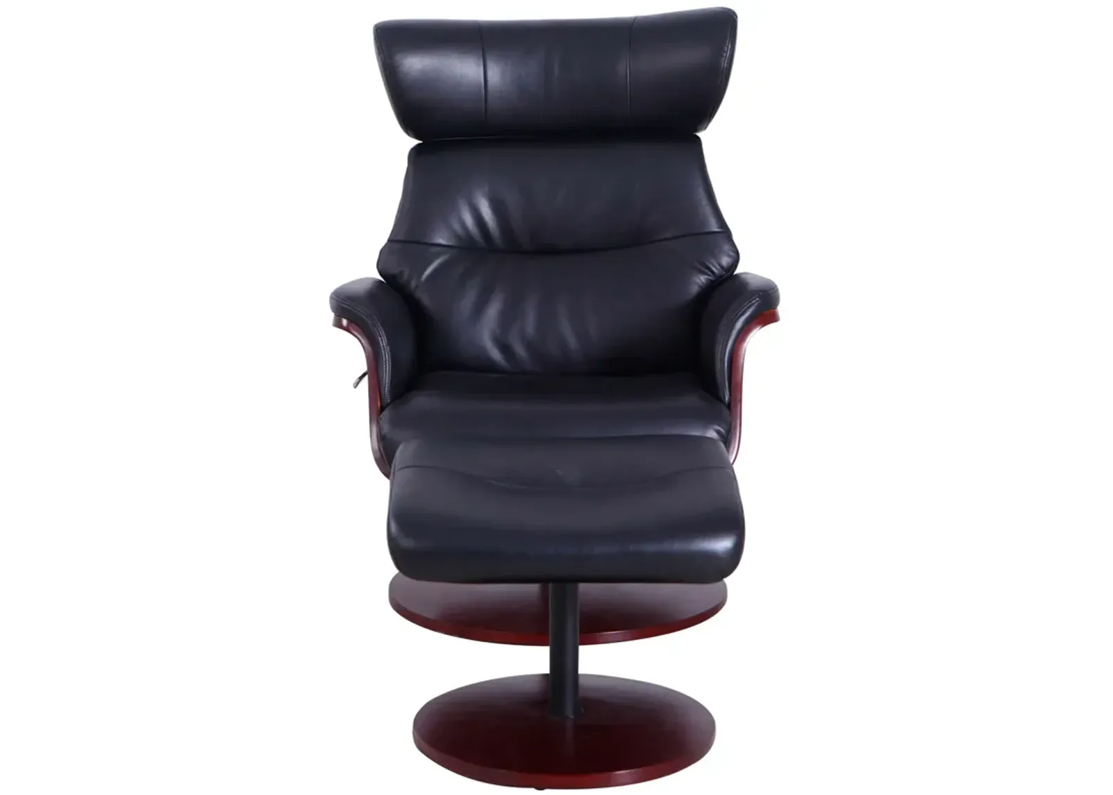 | Sennet Recliner And Ottoman | Black