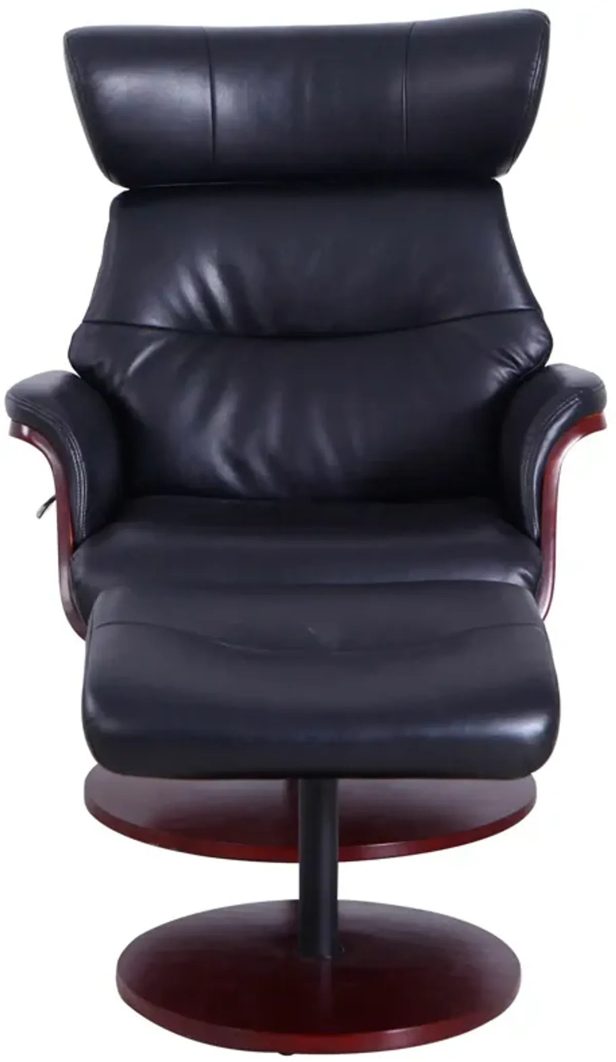 | Sennet Recliner And Ottoman | Black