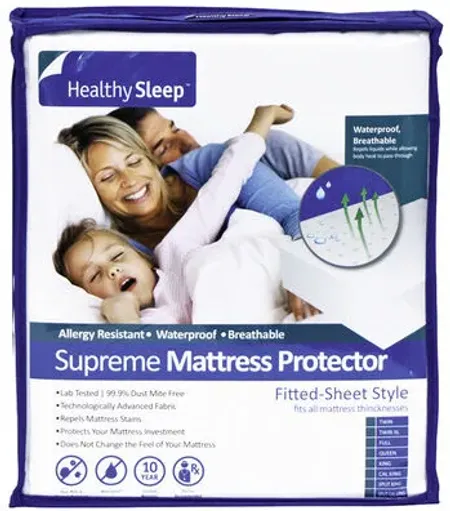 Healthy Sleep Rest And Protect Split King Mattress Protector 