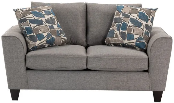 Elling Gray Loveseat Sofa