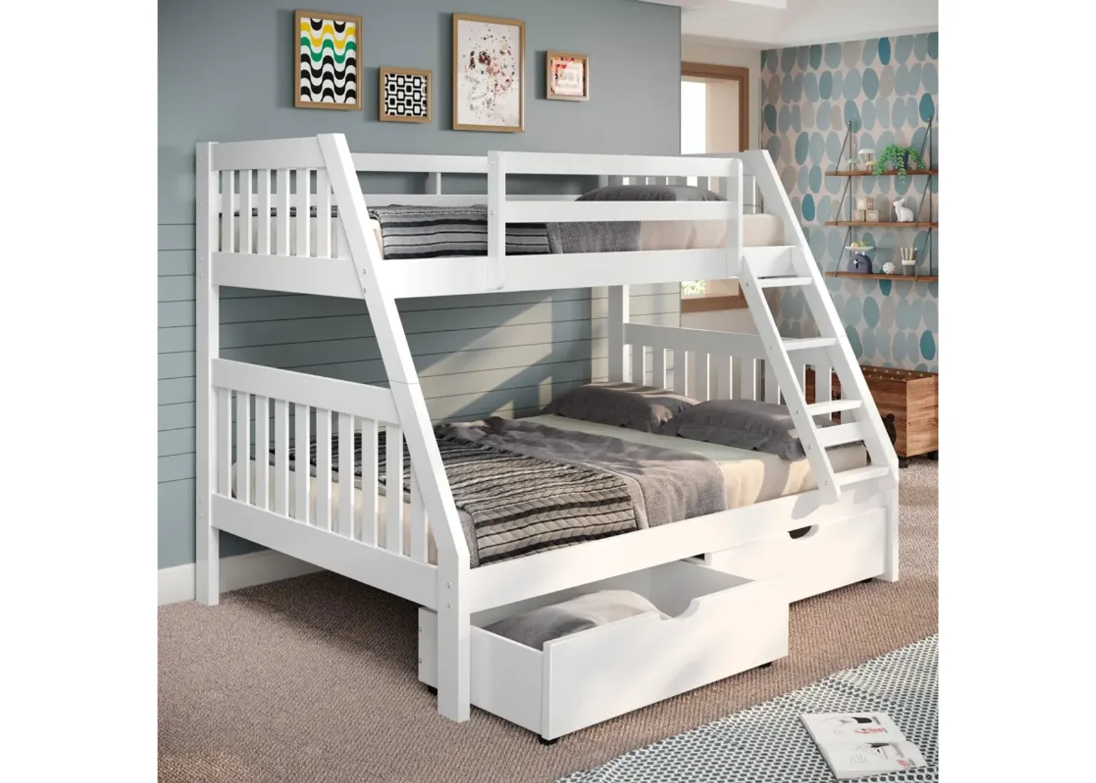 Jordan Bunk Bed With Drawers